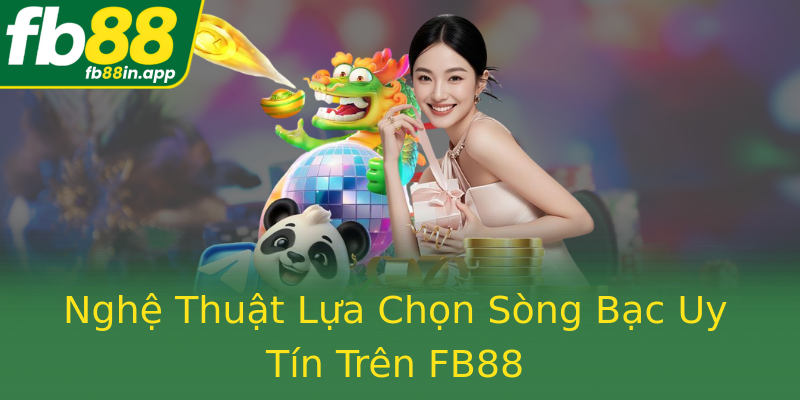 Nghệ Thuật Lựa Chọn Sòng Bạc Uy Tín Trên FB88